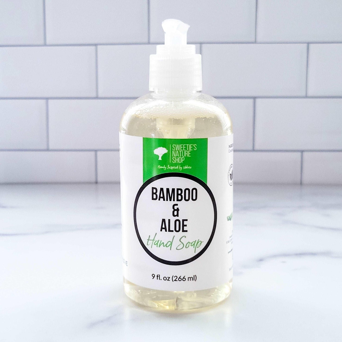 Bamboo & Aloe Hand Soap - Sweetie's Nature Shop