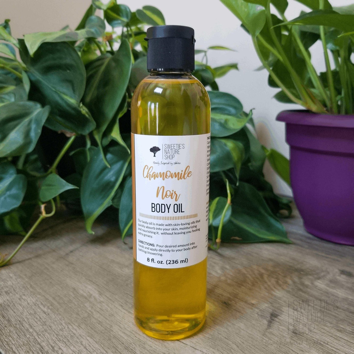 Chamomile Noir Body Oil - Sweetie's Nature Shop