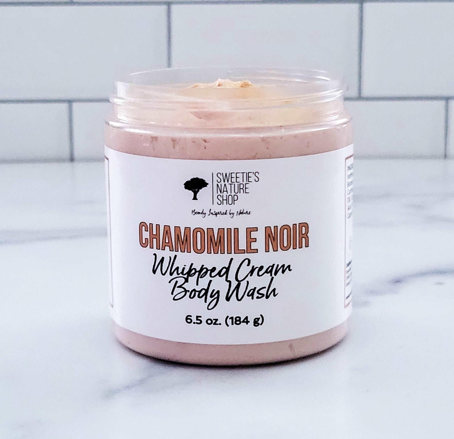 Chamomile Noir Whipped Cream Body Wash - Sweetie's Nature Shop