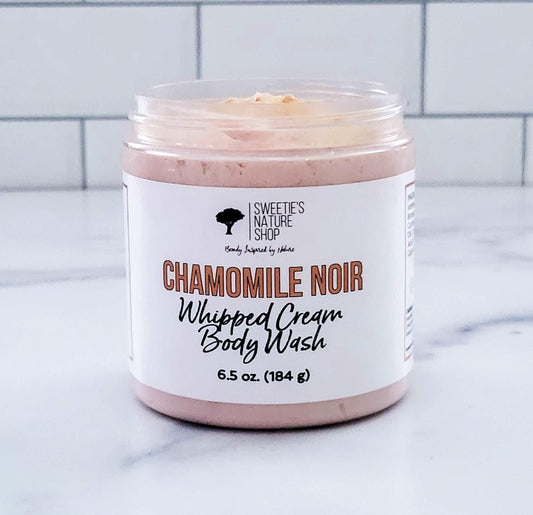 Chamomile Noir Whipped Cream Body Wash - Sweetie's Nature Shop