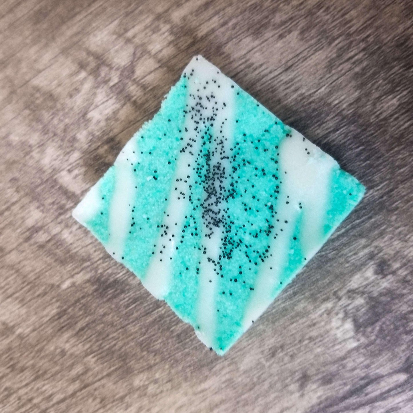 Evergreen Mint Shower Scrub Bar - Sweetie's Nature Shop