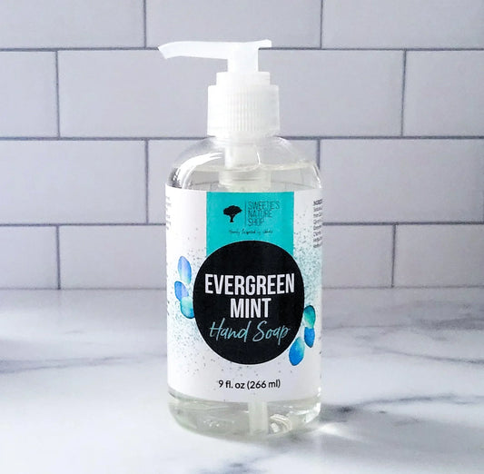 Evergreen Mint Hand Soap - Sweetie's Nature Shop