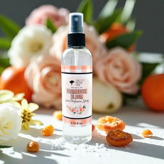 Farmhouse Bloom Luxe Perfume Spray bottle