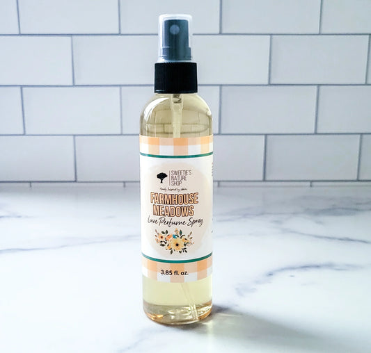 Farmhouse Meadows Luxe Perfume Spray bottle