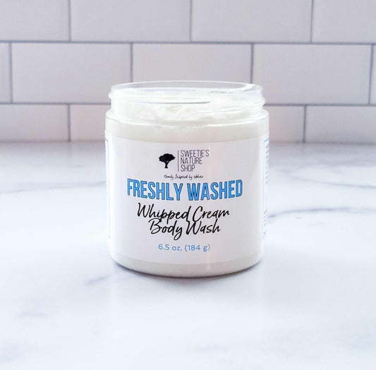 Freshly Washed Whipped Cream Body Wash - Sweetie's Nature Shop