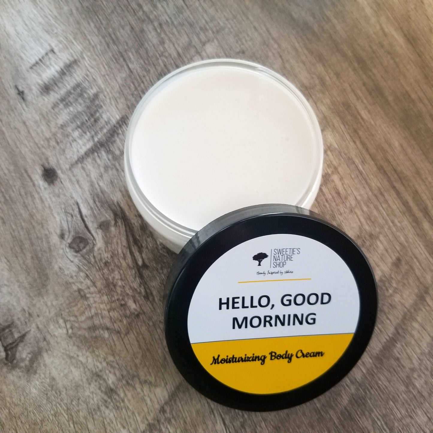Hello, Good Morning Body Cream - Sweetie's Nature Shop