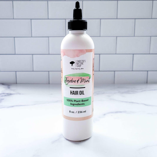 Jojoba & Mint Hair Oil - Sweetie's Nature Shop