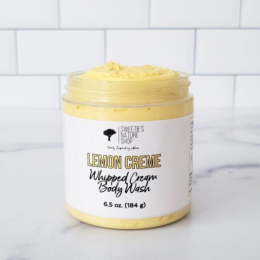 Lemon Creme Whipped Cream Body Wash