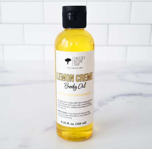 Lemon Creme Body Oil
