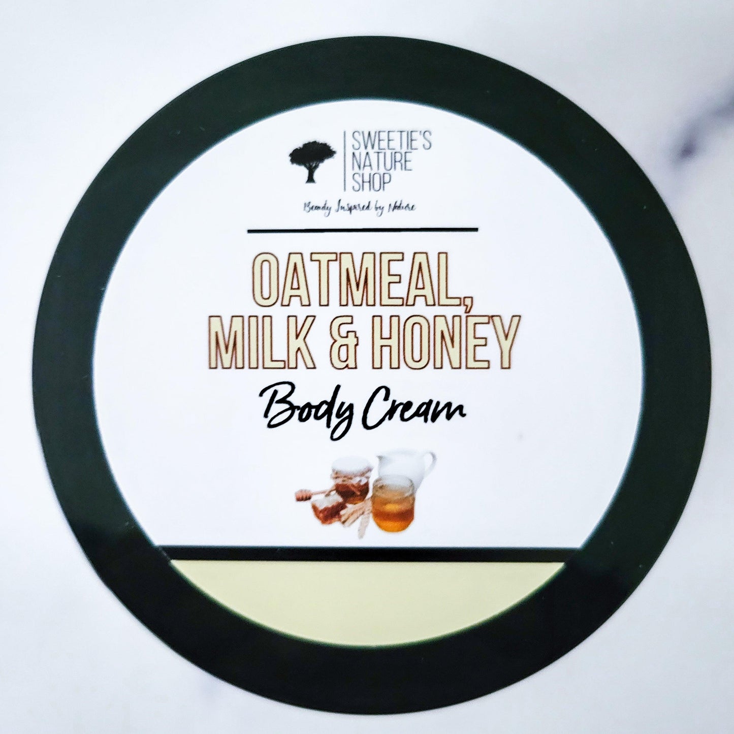 Oatmeal, Milk & Honey Body Cream - Sweetie's Nature Shop