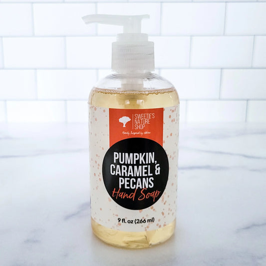 Pumpkin, Caramel & Pecans Hand Soap - Sweetie's Nature Shop