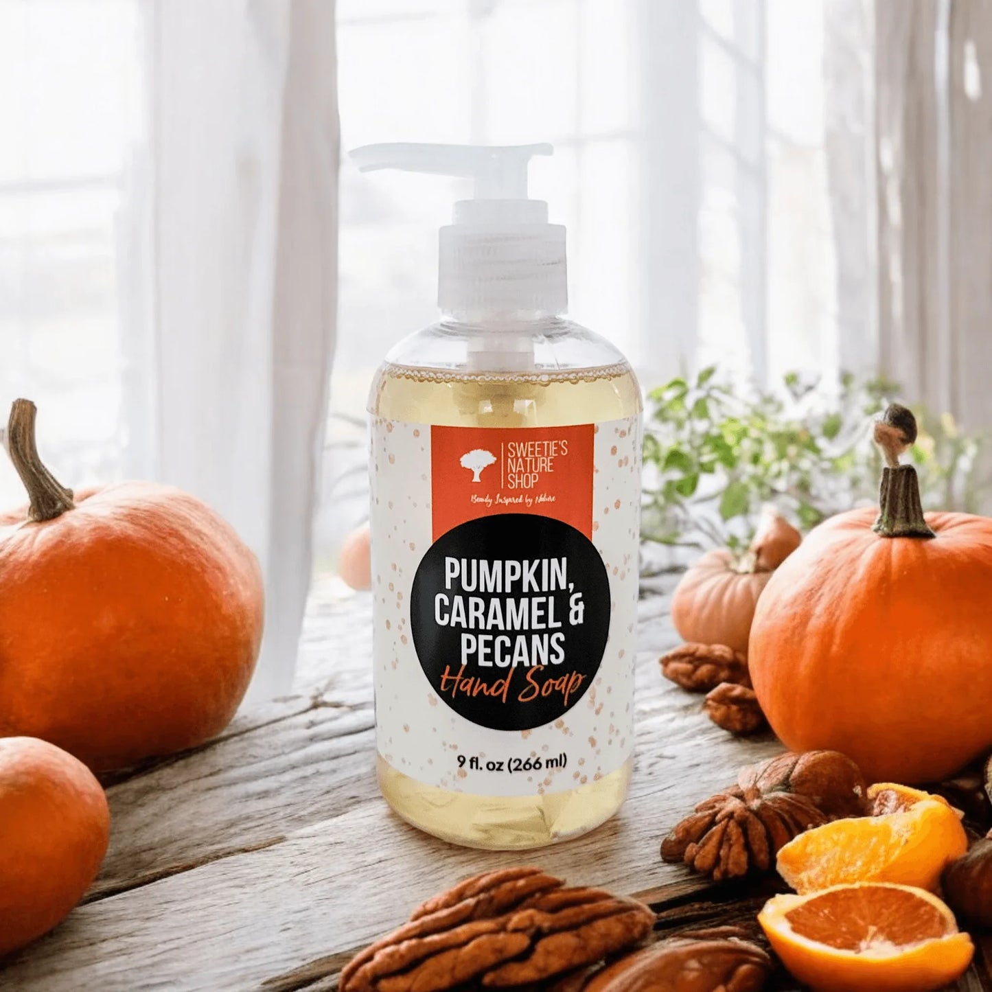 Pumpkin, Caramel & Pecans Hand Soap - Sweetie's Nature Shop