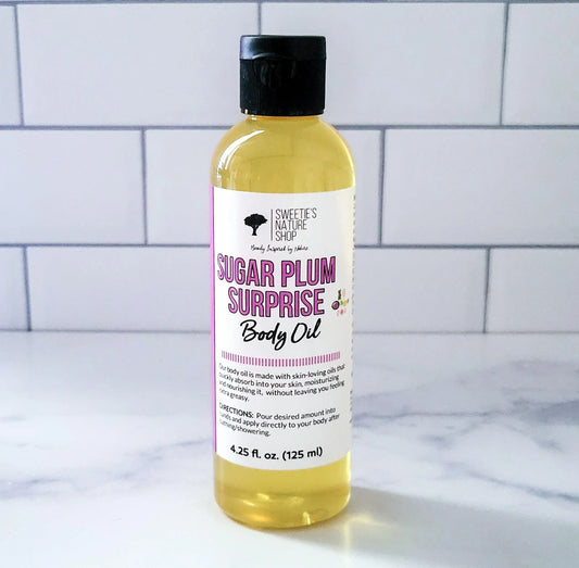 Sugar Plum Surprise Body Oil - Sweetie's Nature Shop