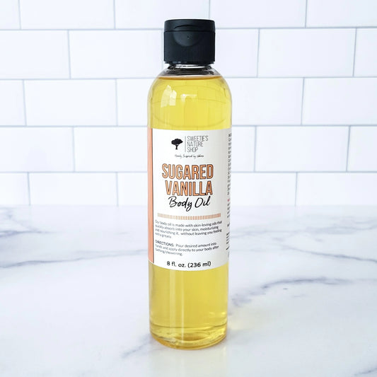 Sugared Vanilla Body Oil - Sweetie's Nature Shop