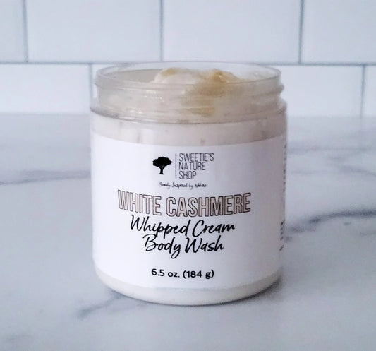 White Cashmere Whipped Cream Body Wash - Sweetie's Nature Shop