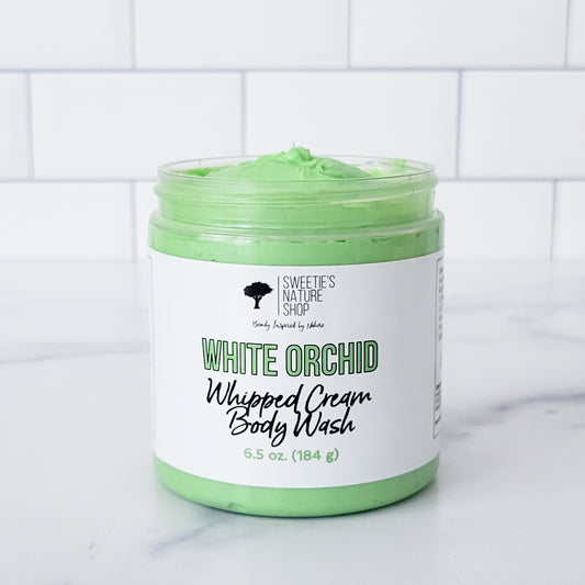 White Orchid Whipped Cream Body Wash