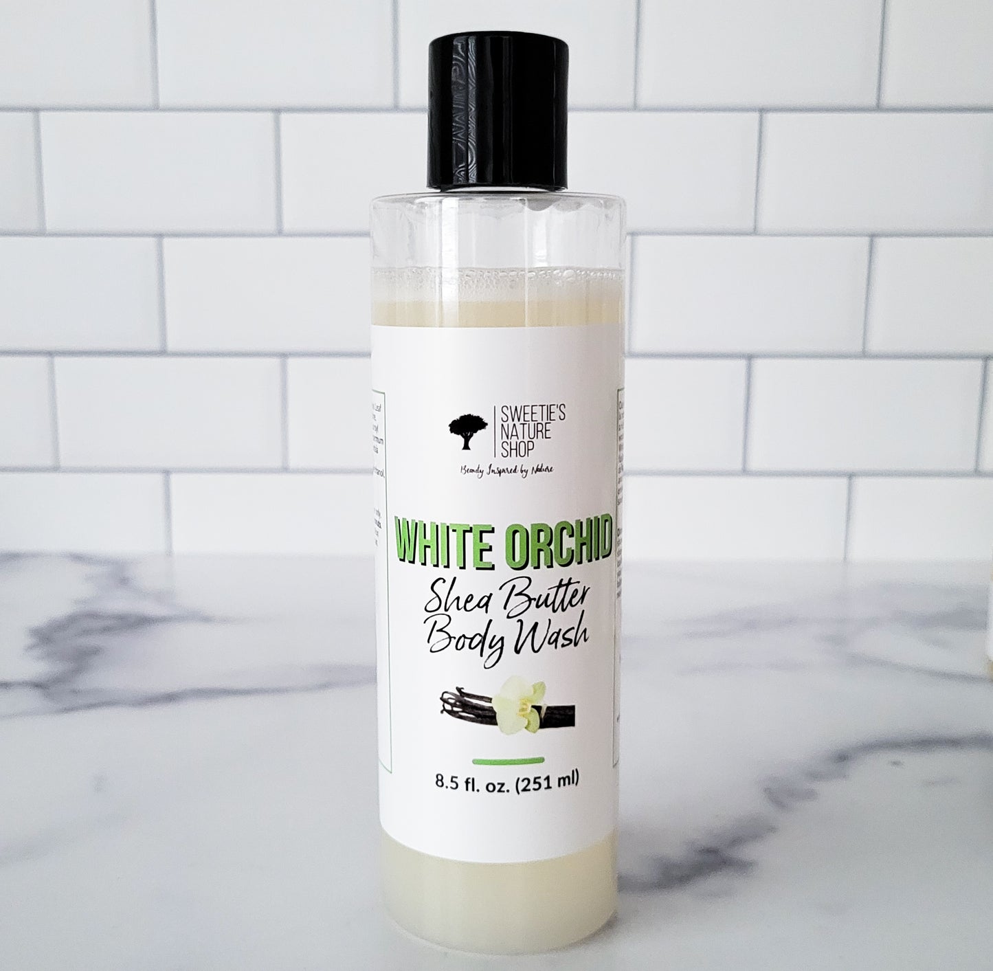 White Orchid Shea Butter Body Wash