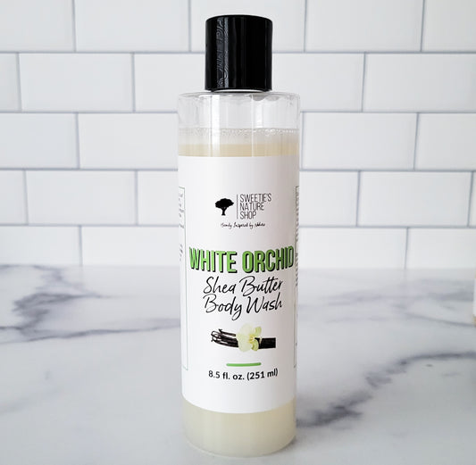White Orchid Shea Butter Body Wash
