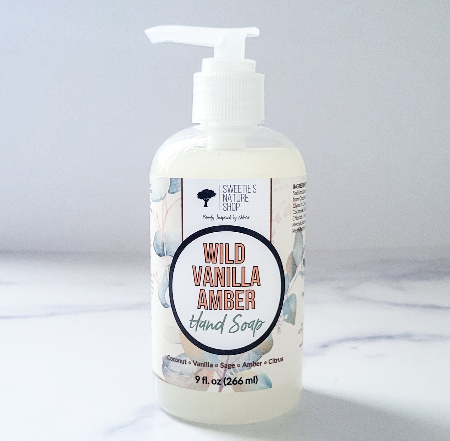 Wild Vanilla Amber Hand Soap
