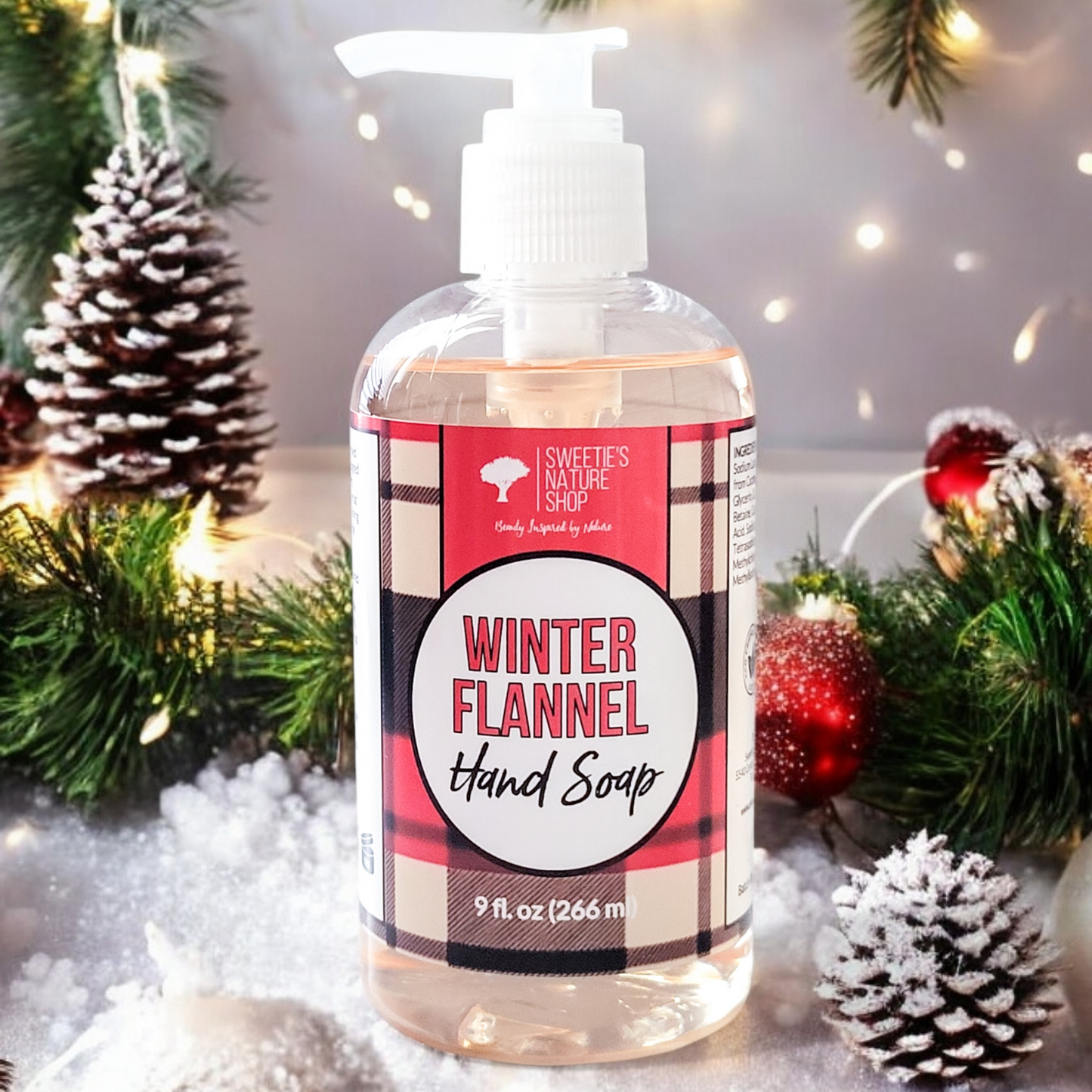 Winter Flannel Hand Soap