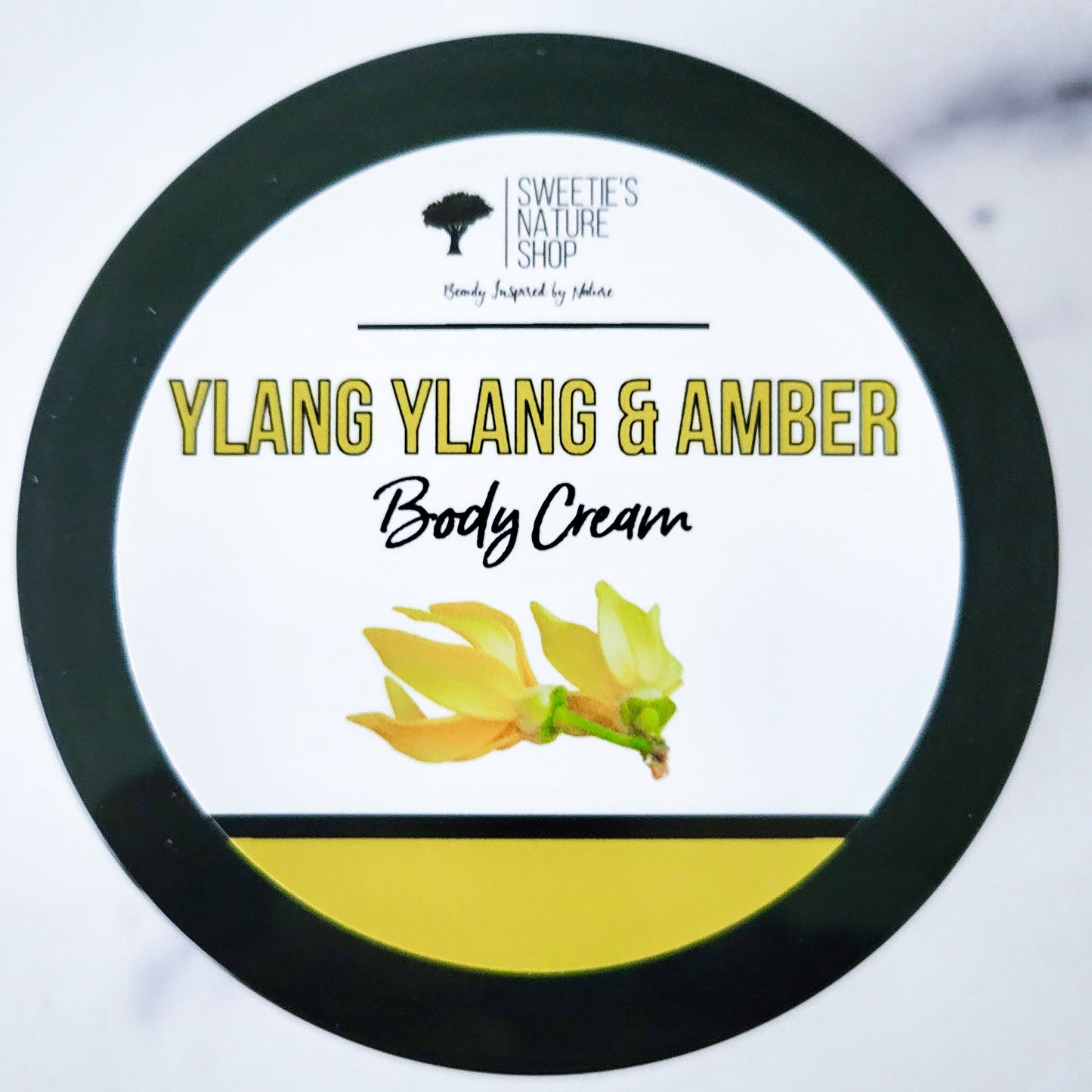 Ylang Ylang & Amber Body Cream - Sweetie's Nature Shop