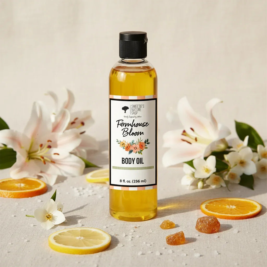 Farmhouse Bloom Body Oil - Salt & Amber