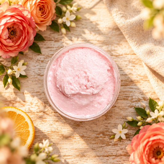 Farmhouse Bloom Whipped Cream Body Wash - Texture Shot