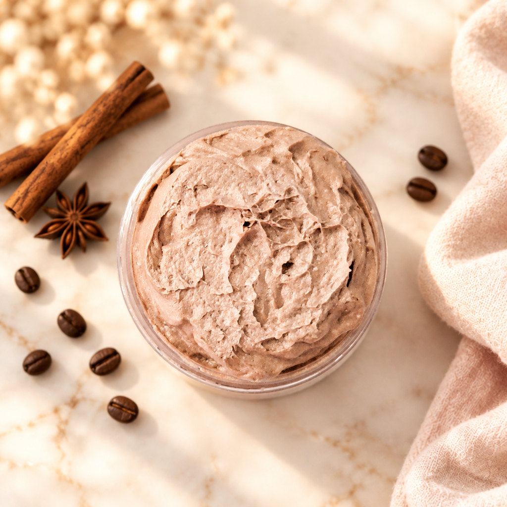 Warm & Cozy Whipped Cream Body Wash - Top Down