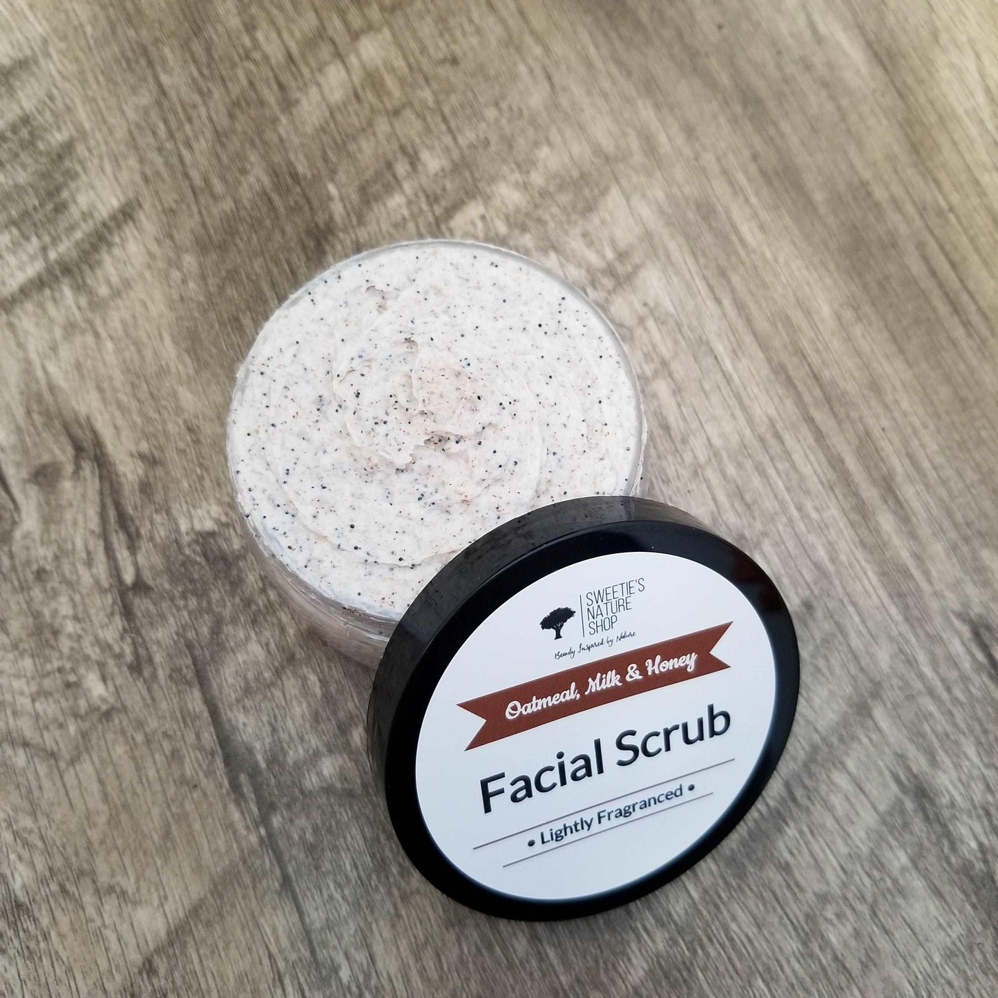 Oatmeal, Milk & Honey Facial Scrub - Sweetie's Nature Shop