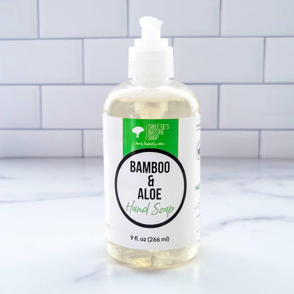 Bamboo & Aloe Hand Soap - Sweetie's Nature Shop