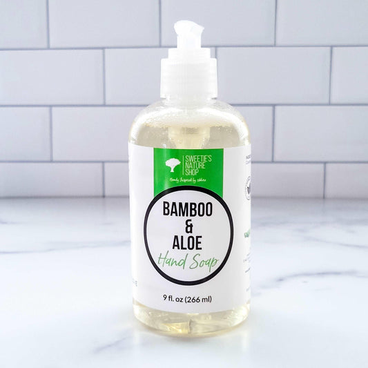 Bamboo & Aloe Hand Soap - Sweetie's Nature Shop