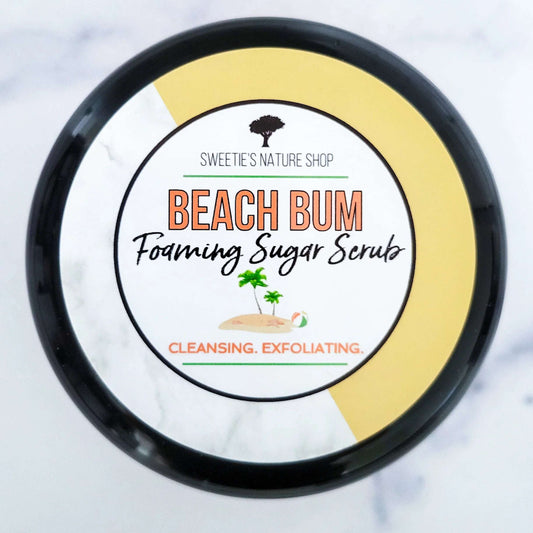 Beach Bum Foaming Sugar Scrub