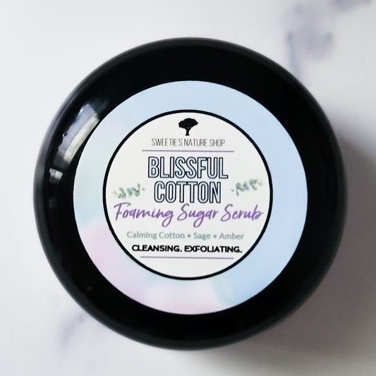Blissful Cotton Foaming Sugar Scrub