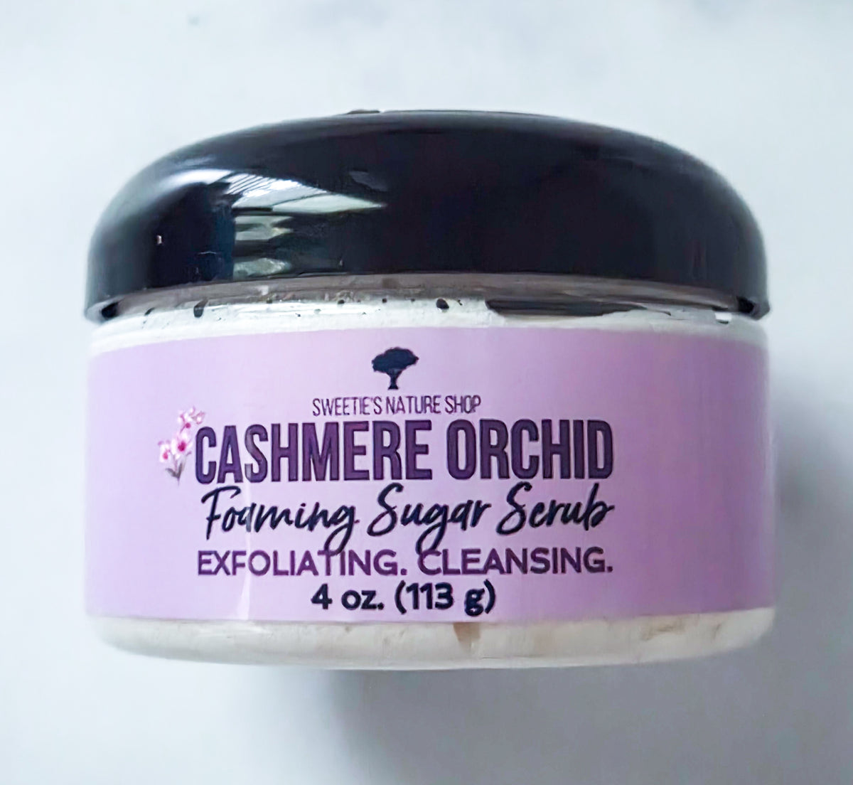 Cashmere Orchid Foaming Sugar Scrub