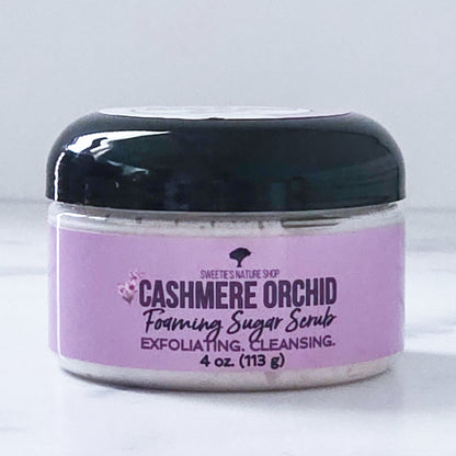 Cashmere Orchid Foaming Sugar Scrub