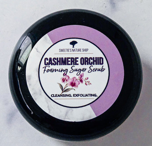 Cashmere Orchid Foaming Sugar Scrub