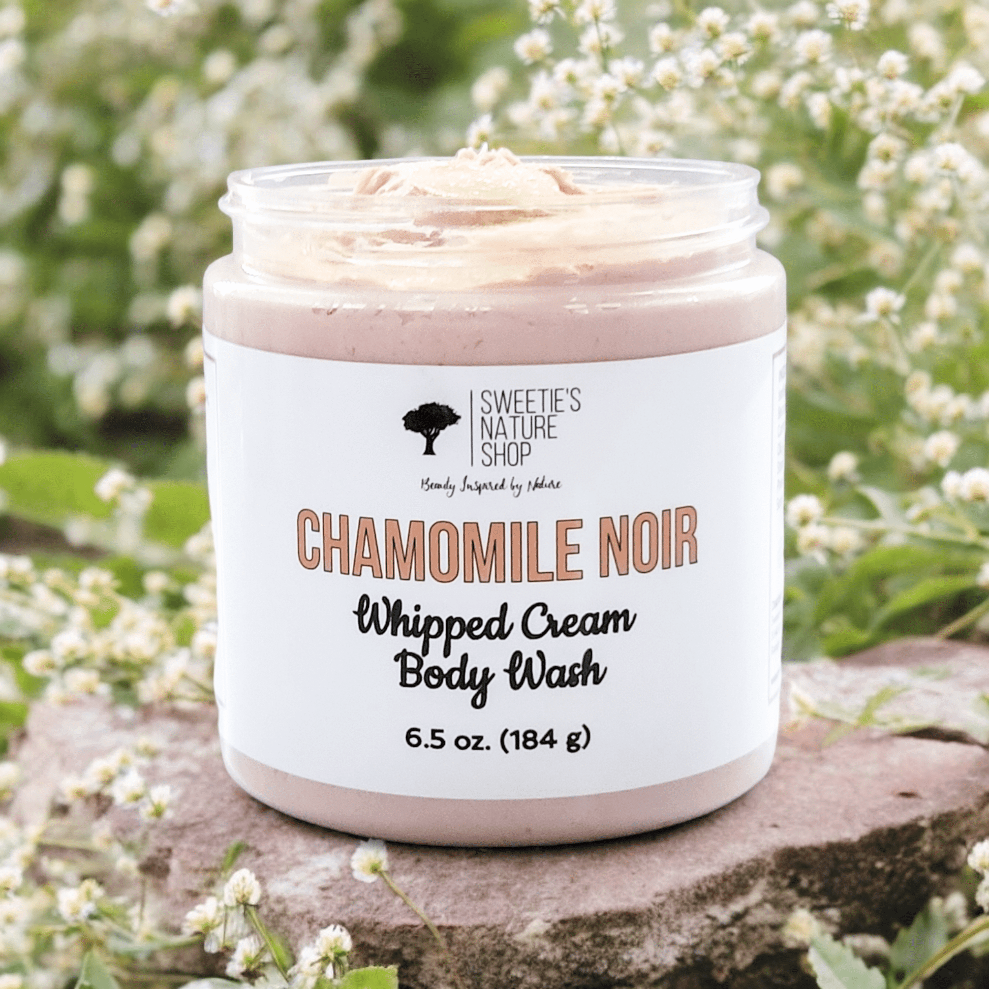 Chamomile Noir Whipped Cream Body Wash - Sweetie's Nature Shop