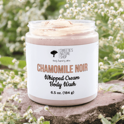 Chamomile Noir Whipped Cream Body Wash - Sweetie's Nature Shop