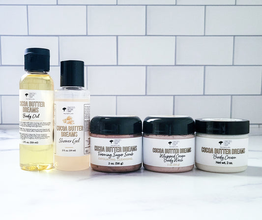 Bath & Body Sample Box - Cocoa Butter Dreams