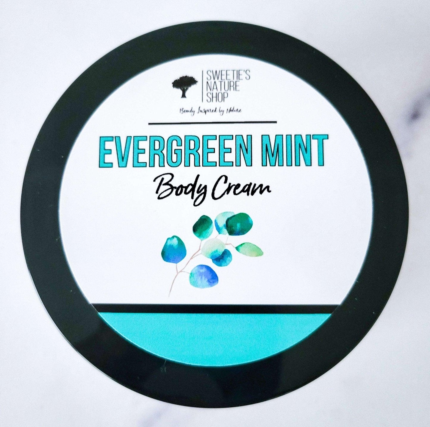 Evergreen Mint Body Cream - Sweetie's Nature Shop