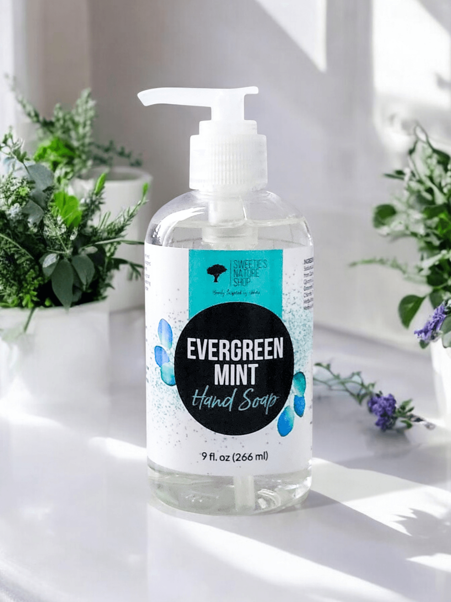 Evergreen Mint Hand Soap - Sweetie's Nature Shop