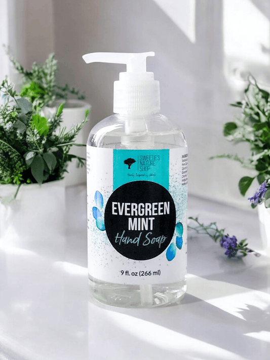 Evergreen Mint Hand Soap - Sweetie's Nature Shop