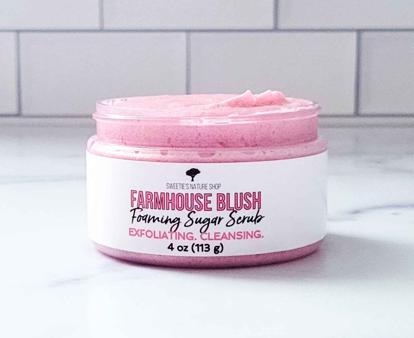 Farmhouse Blush Foaming Sugar Scrub