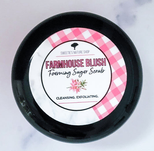 Farmhouse Blush Foaming Sugar Scrub