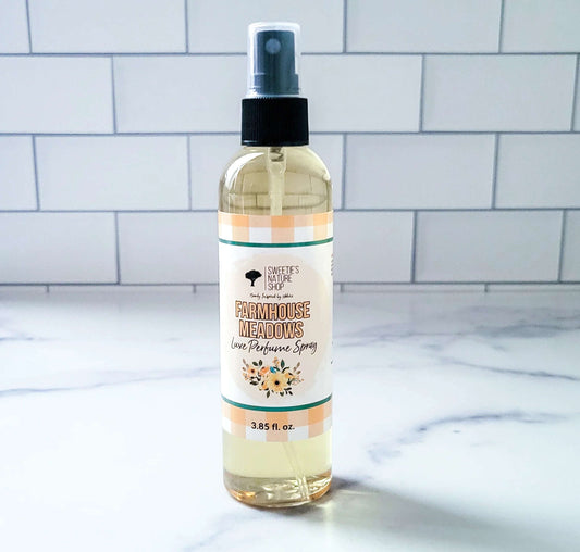 Farmhouse Meadows Luxe Perfume Spray bottle