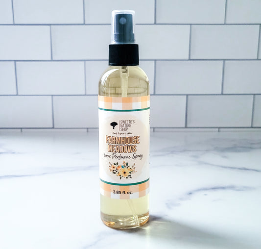 Farmhouse Meadows Luxe Perfume Spray bottle