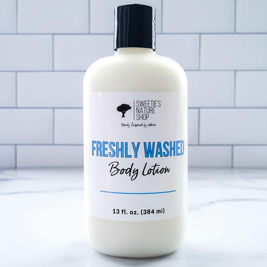 Freshly Washed Body Lotion - Sweetie's Nature Shop