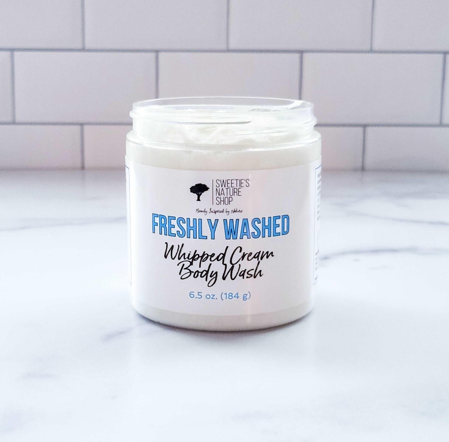 Freshly Washed Whipped Cream Body Wash - Sweetie's Nature Shop