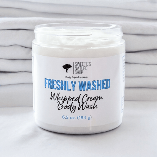 Freshly Washed Whipped Cream Body Wash - Sweetie's Nature Shop