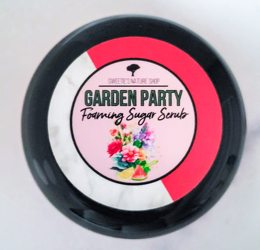 Garden Party Foaming Sugar Scrub